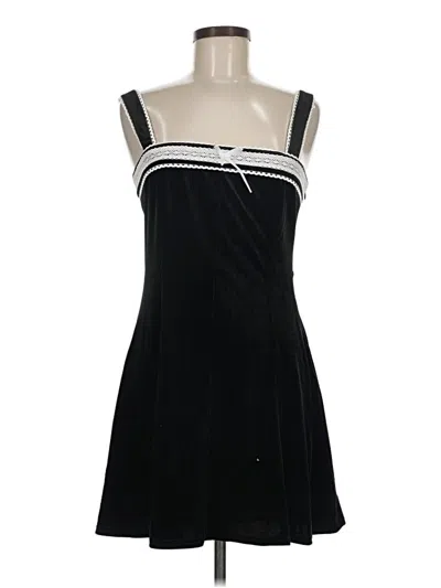 Pre-owned Assorted Brands Cocktail Dress In Black