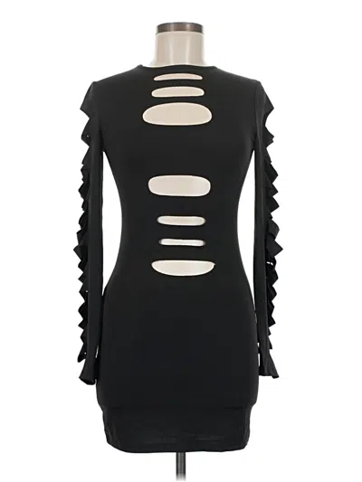 Pre-owned Assorted Brands Cocktail Dress In Black