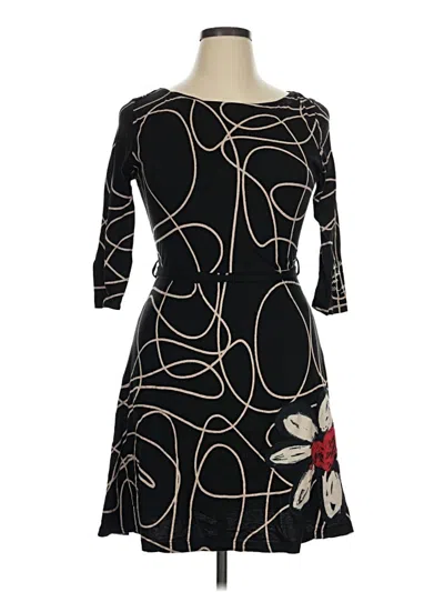 Pre-owned Assorted Brands Cocktail Dress In Black