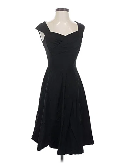Pre-owned Assorted Brands Cocktail Dress In Black