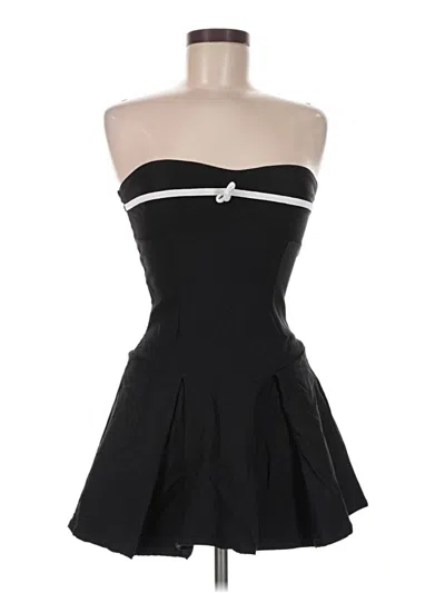 Pre-owned Assorted Brands Cocktail Dress In Black