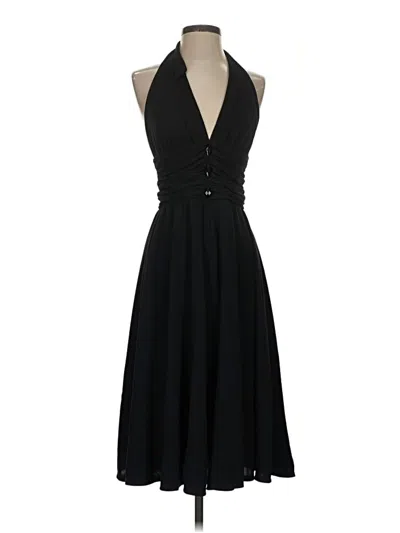 Pre-owned Assorted Brands Cocktail Dress In Black