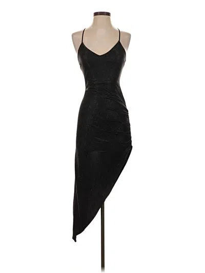 Pre-owned Assorted Brands Cocktail Dress In Black