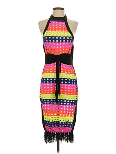 Pre-owned Assorted Brands Cocktail Dress In Black