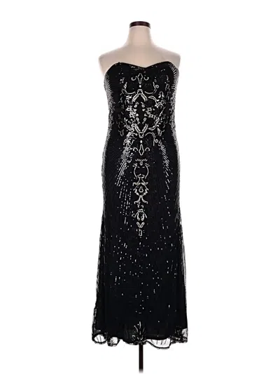 Pre-owned Assorted Brands Cocktail Dress In Black
