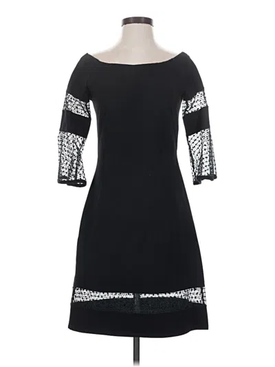 Pre-owned Assorted Brands Cocktail Dress In Black