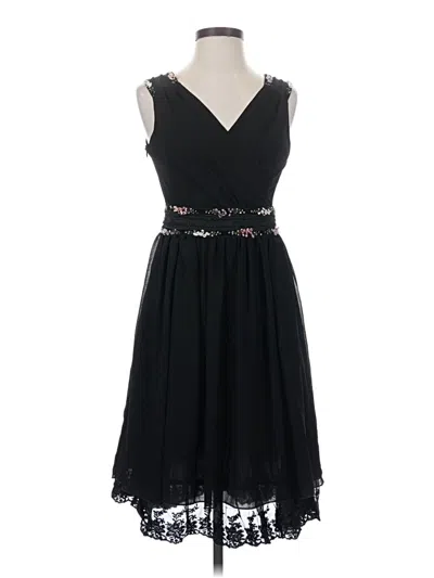 Pre-owned Assorted Brands Cocktail Dress In Black