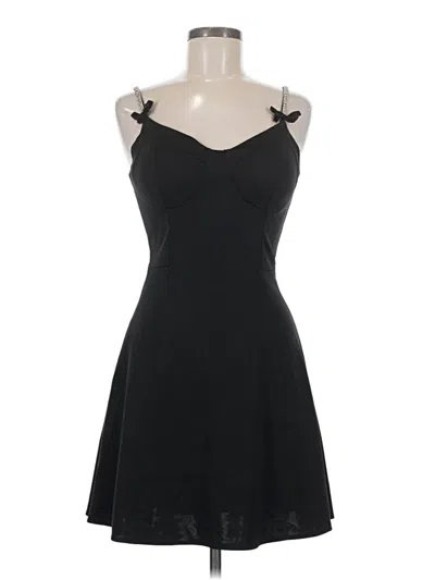 Pre-owned Assorted Brands Cocktail Dress In Black