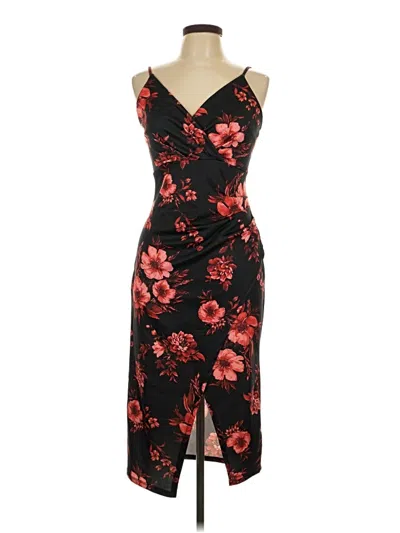 Pre-owned Assorted Brands Cocktail Dress In Black