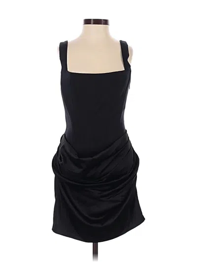 Pre-owned Assorted Brands Cocktail Dress In Black