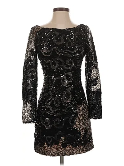 Pre-owned Assorted Brands Cocktail Dress In Black
