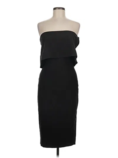 Pre-owned Assorted Brands Cocktail Dress In Black