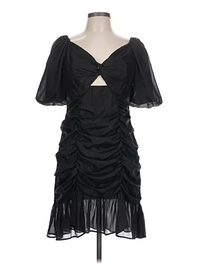 Pre-owned Assorted Brands Cocktail Dress In Black