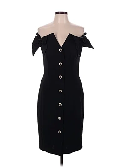 Pre-owned Assorted Brands Cocktail Dress In Black