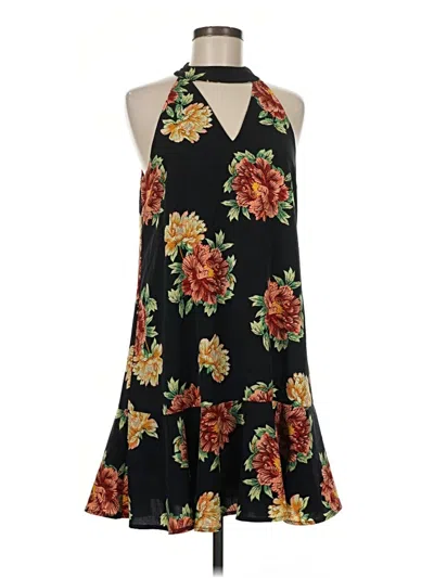 Pre-owned Assorted Brands Cocktail Dress In Black