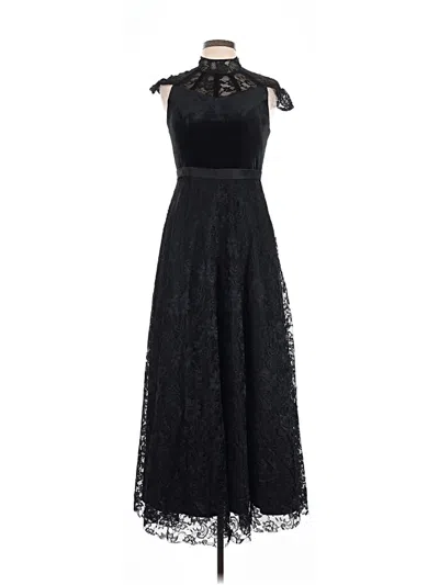 Pre-owned Assorted Brands Cocktail Dress In Black