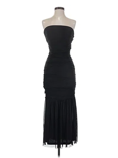 Pre-owned Assorted Brands Cocktail Dress In Black