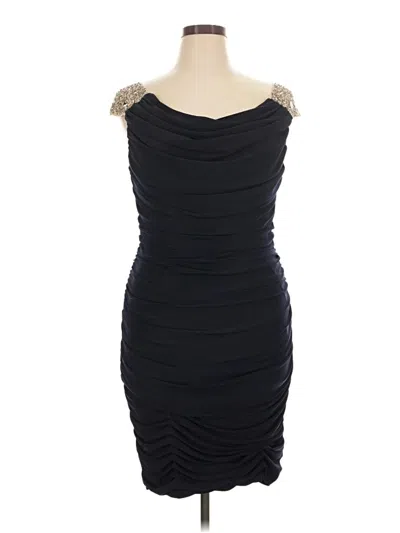 Pre-owned Assorted Brands Cocktail Dress In Black