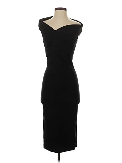 Pre-owned Assorted Brands Cocktail Dress In Black