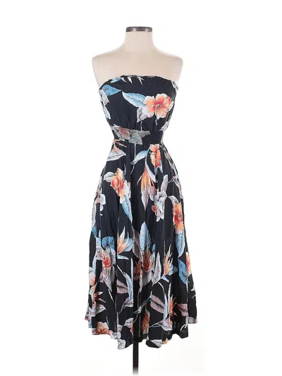 Pre-owned Assorted Brands Cocktail Dress In Blue