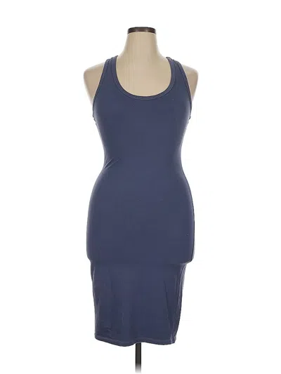 Pre-owned Assorted Brands Cocktail Dress In Blue