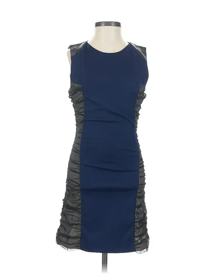 Pre-owned Assorted Brands Cocktail Dress In Blue