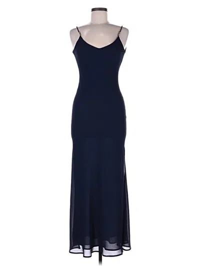 Pre-owned Assorted Brands Cocktail Dress In Blue