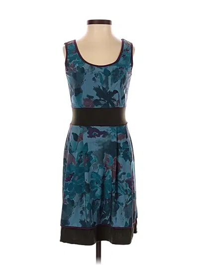 Pre-owned Assorted Brands Cocktail Dress In Blue