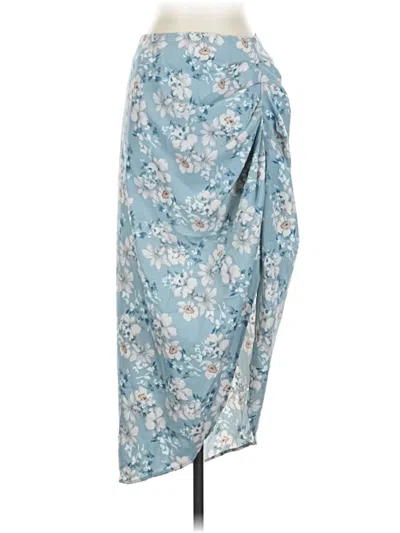 Pre-owned Assorted Brands Cocktail Dress In Blue