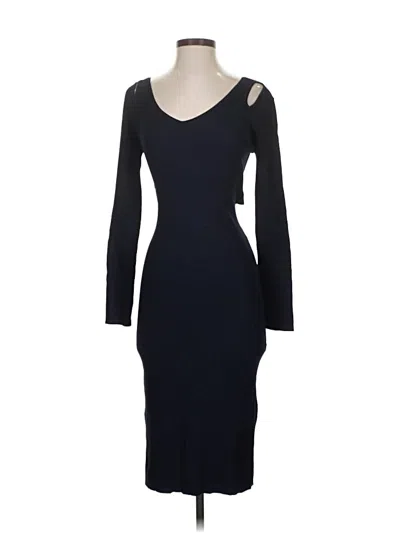 Pre-owned Assorted Brands Cocktail Dress In Blue