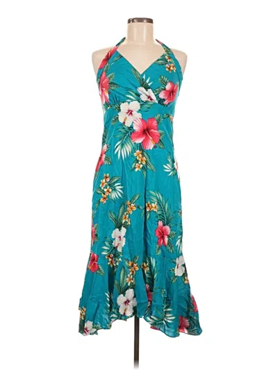 Pre-owned Assorted Brands Cocktail Dress In Blue