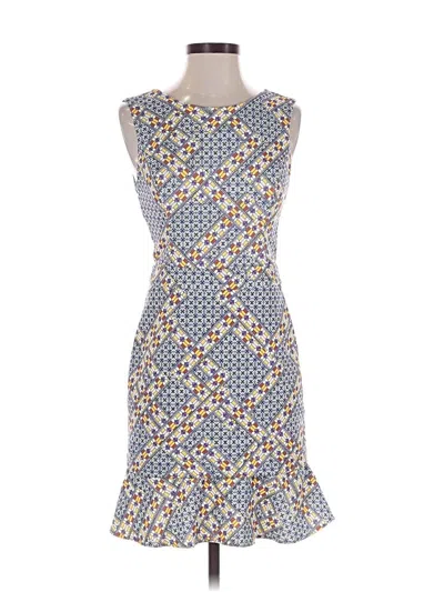 Pre-owned Assorted Brands Cocktail Dress In Blue