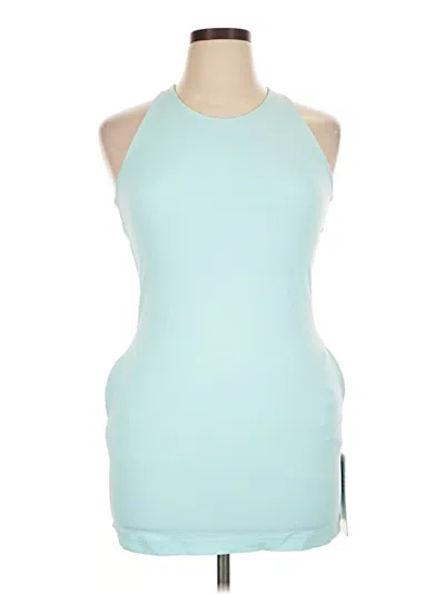 Pre-owned Assorted Brands Cocktail Dress In Blue