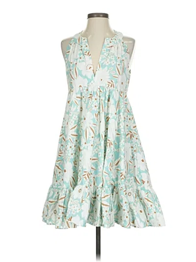 Pre-owned Assorted Brands Cocktail Dress In Blue