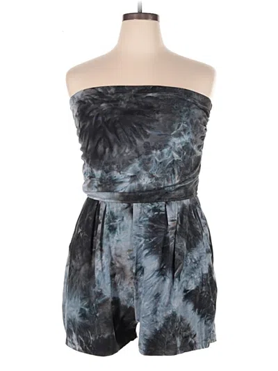Pre-owned Assorted Brands Cocktail Dress In Blue