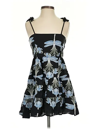 Pre-owned Assorted Brands Cocktail Dress In Blue