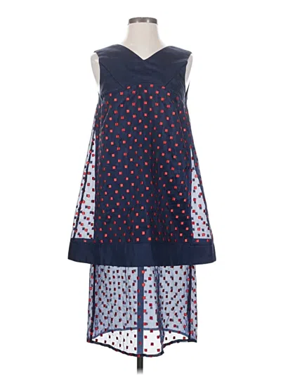 Pre-owned Assorted Brands Cocktail Dress In Blue