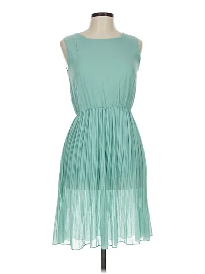 Pre-owned Assorted Brands Cocktail Dress In Blue