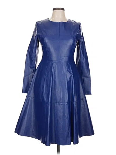 Pre-owned Assorted Brands Cocktail Dress In Blue