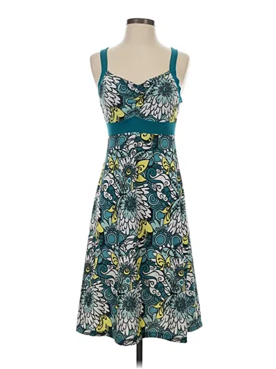 Pre-owned Assorted Brands Cocktail Dress In Blue