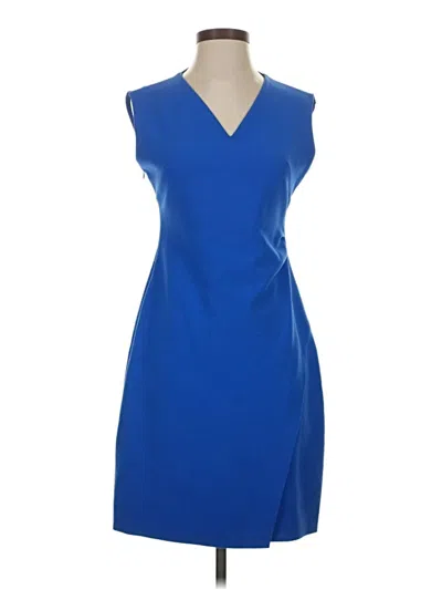 Pre-owned Assorted Brands Cocktail Dress In Blue