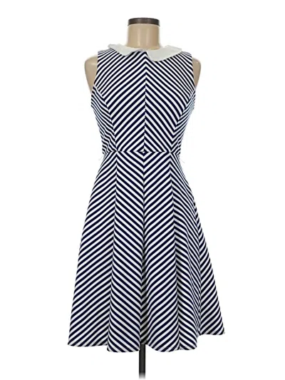 Pre-owned Assorted Brands Cocktail Dress In Blue