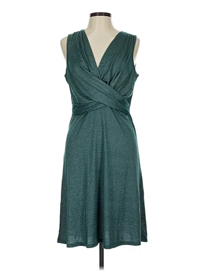 Pre-owned Assorted Brands Cocktail Dress In Blue