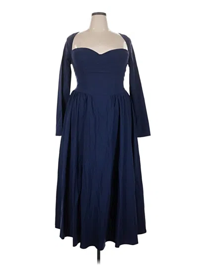 Pre-owned Assorted Brands Cocktail Dress In Blue