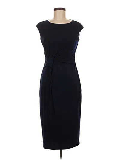 Pre-owned Assorted Brands Cocktail Dress In Blue