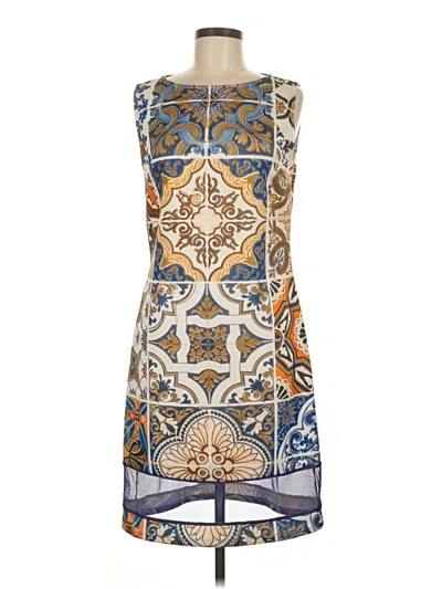 Pre-owned Assorted Brands Cocktail Dress In Blue
