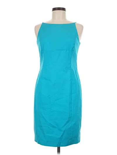 Pre-owned Assorted Brands Cocktail Dress In Blue