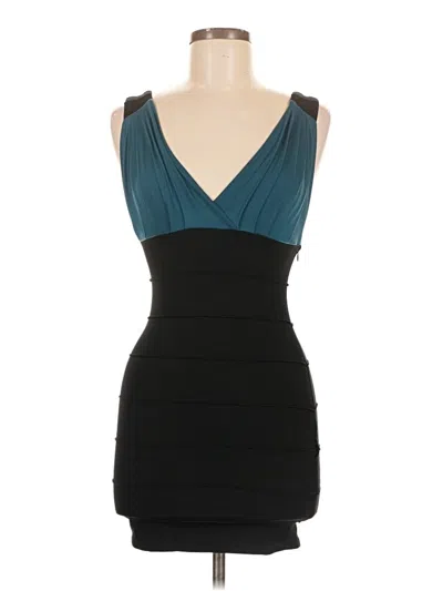 Pre-owned Assorted Brands Cocktail Dress In Blue