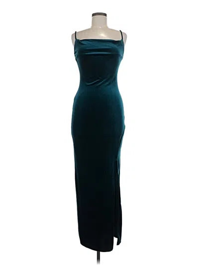 Pre-owned Assorted Brands Cocktail Dress In Blue