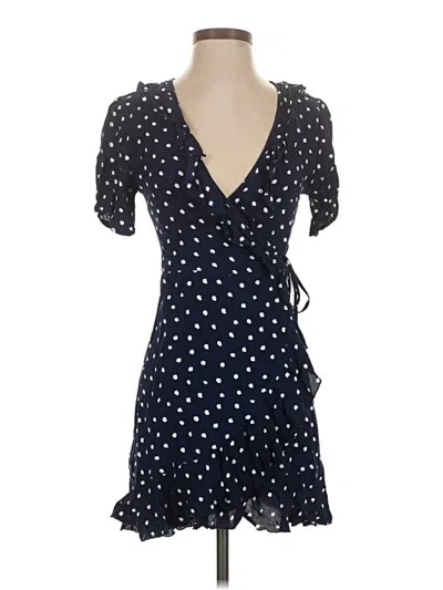 Pre-owned Assorted Brands Cocktail Dress In Blue